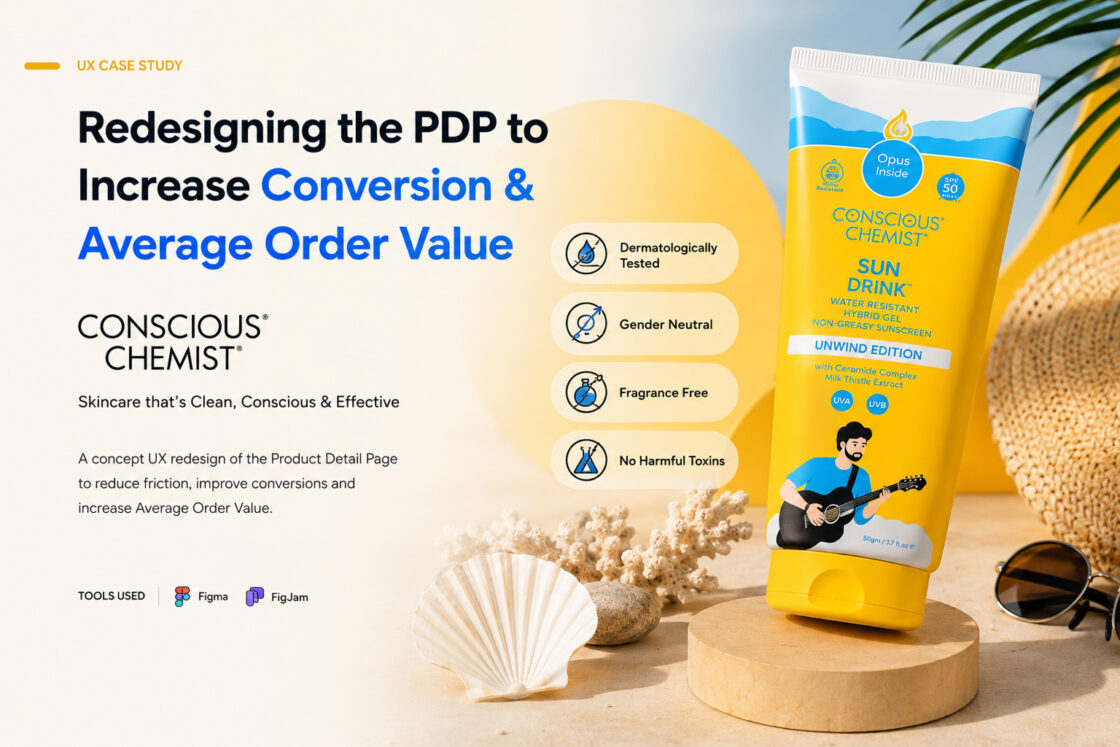 Conscious Chemist — PDP Redesign